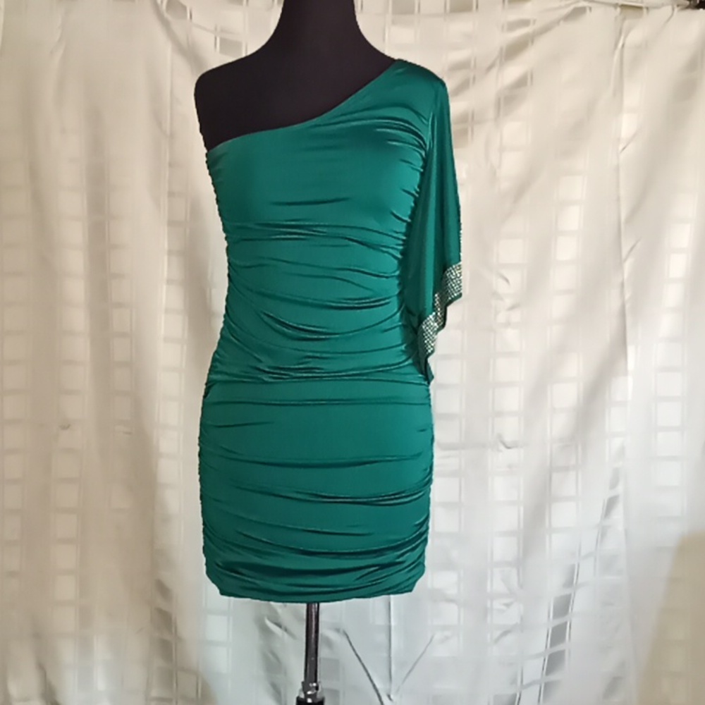 Green Goddess Cocktail Dress